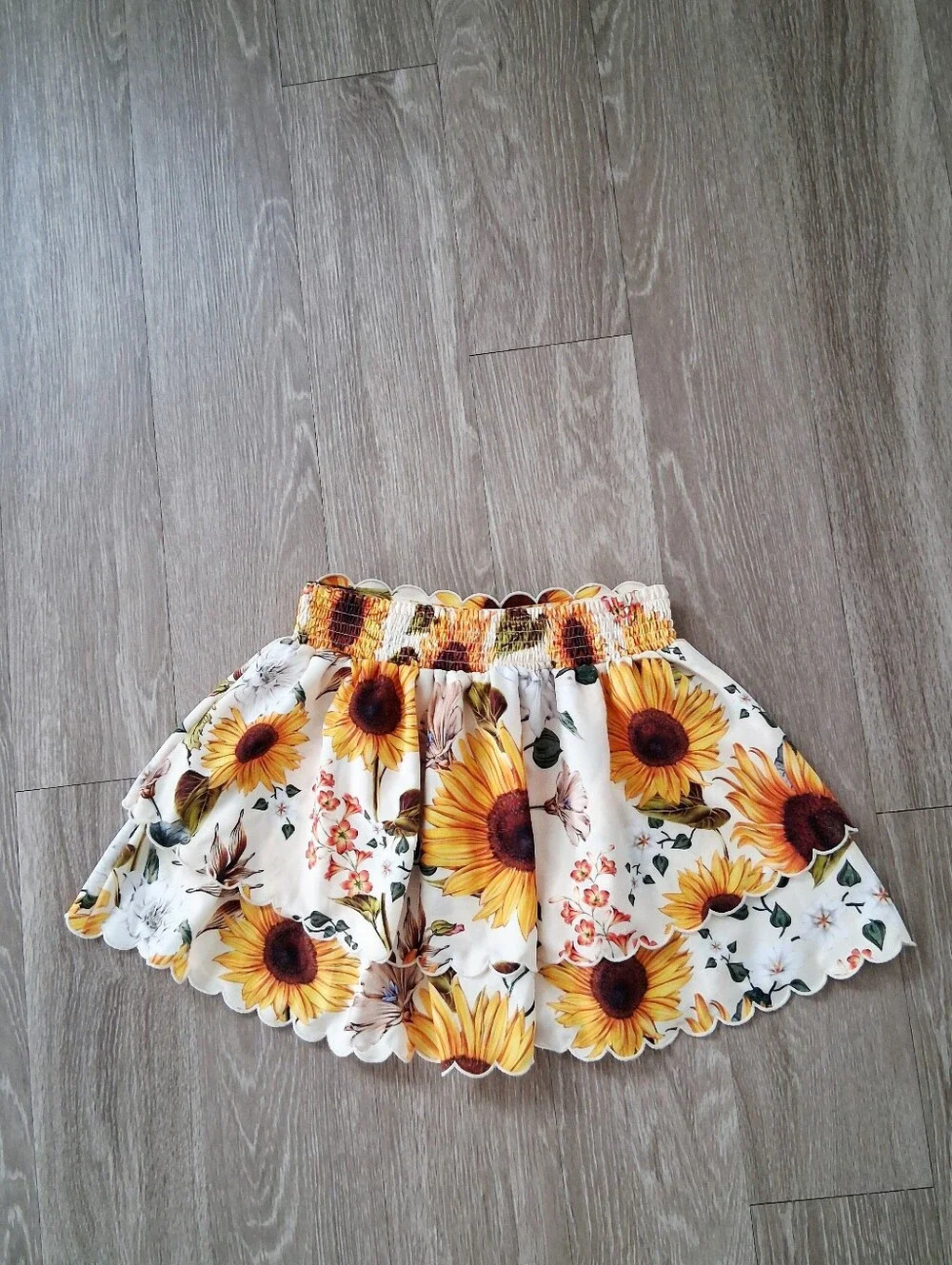Agua Bendita Cooper Skirt Sunflower Multi